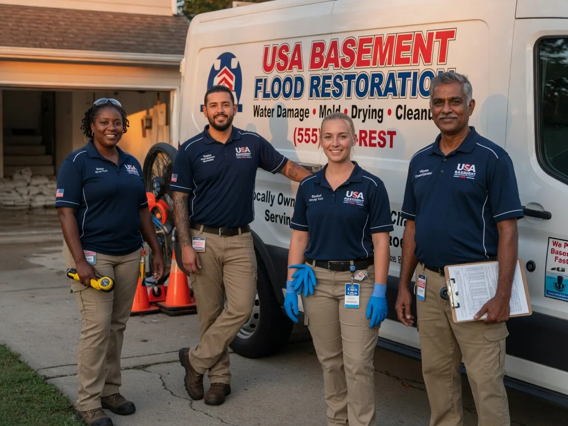 Basement Flood Cleanup company in Hall Summit, LA